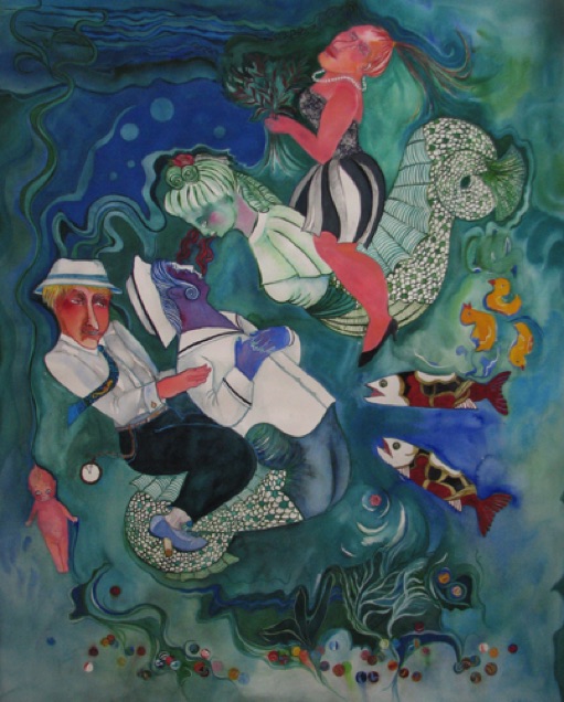 Lovesick Sailors
56" x 46"